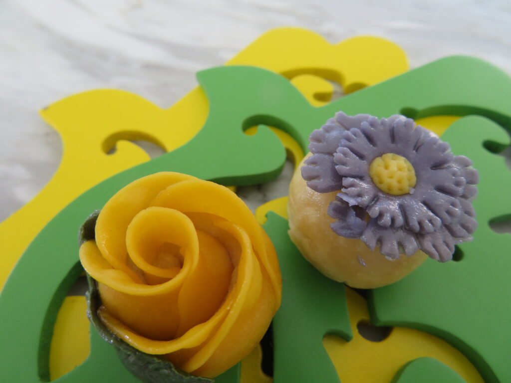 Marzipan sweets for sale