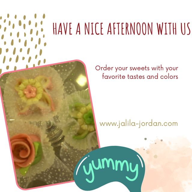 sweets in Jordan